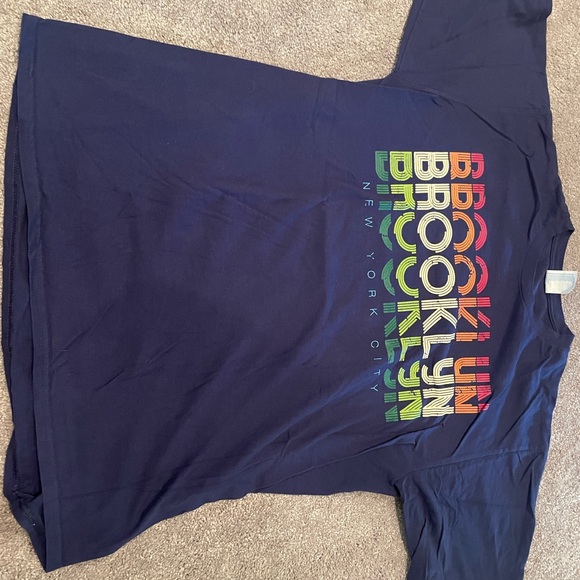 Brooklyn t shirt (Navy) - never worn. 100 percent cotton. - Picture 4 of 4